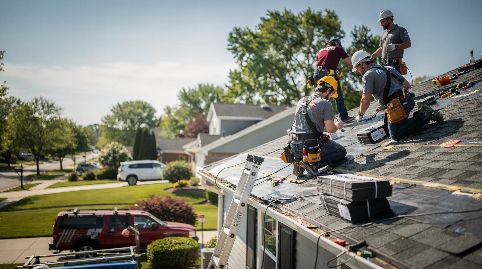 Roof Repair in Kingston, IL around you